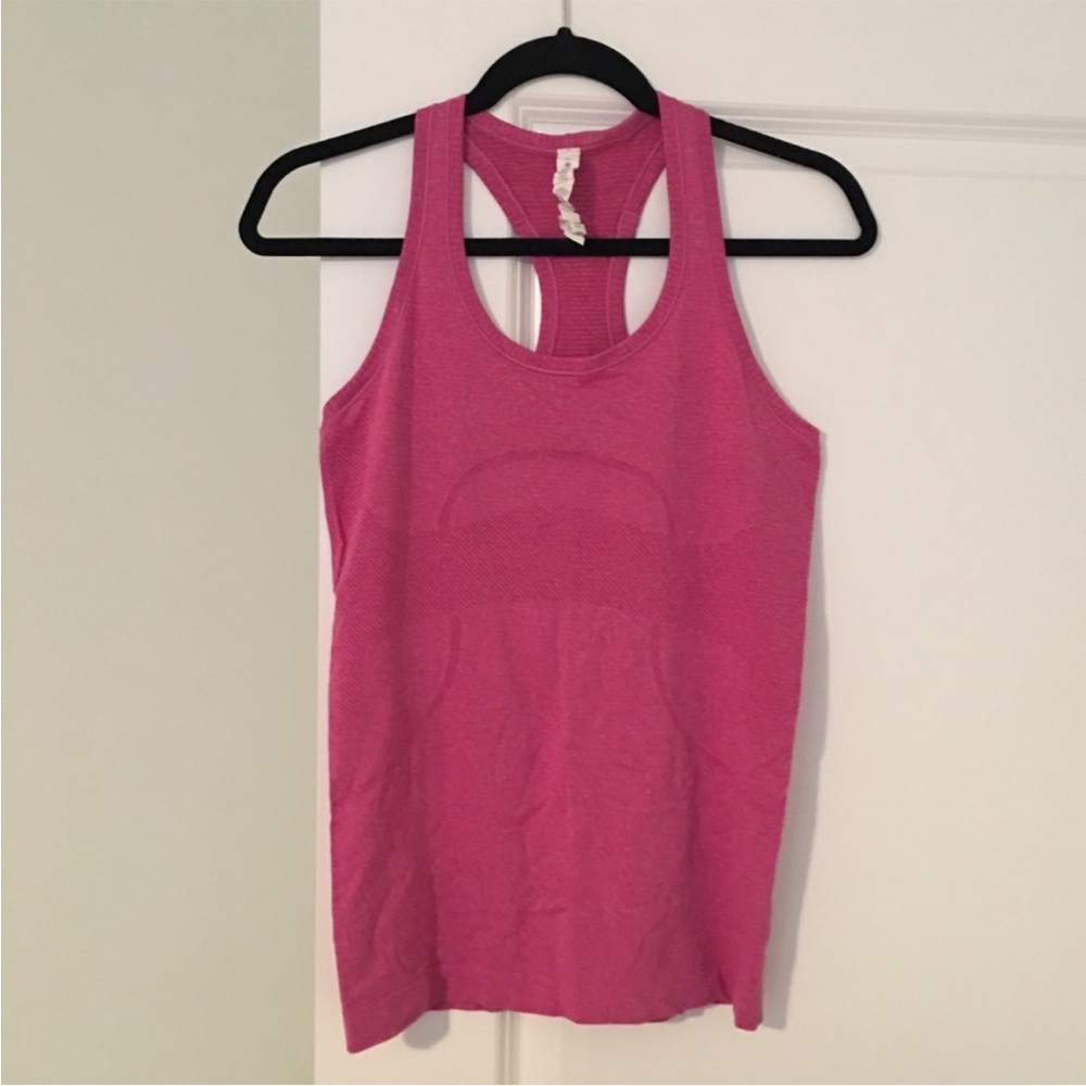 Lululemon Swiftly Tech Tank Hot Pink Size 6